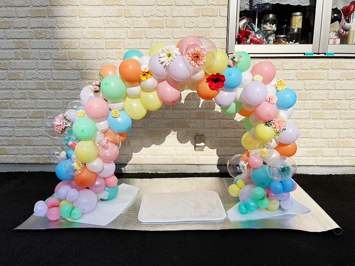 ワークショップ販売会　olucafe様　3万円から　ワンちゃんも子供達も大喜びでした